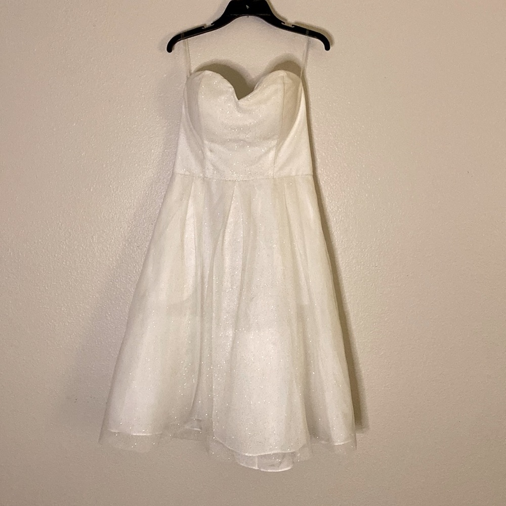 Crystal doll dress with glitter